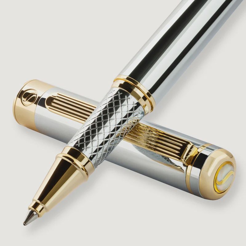 Scriveiner Rollerball Pen, Colour: Silver
