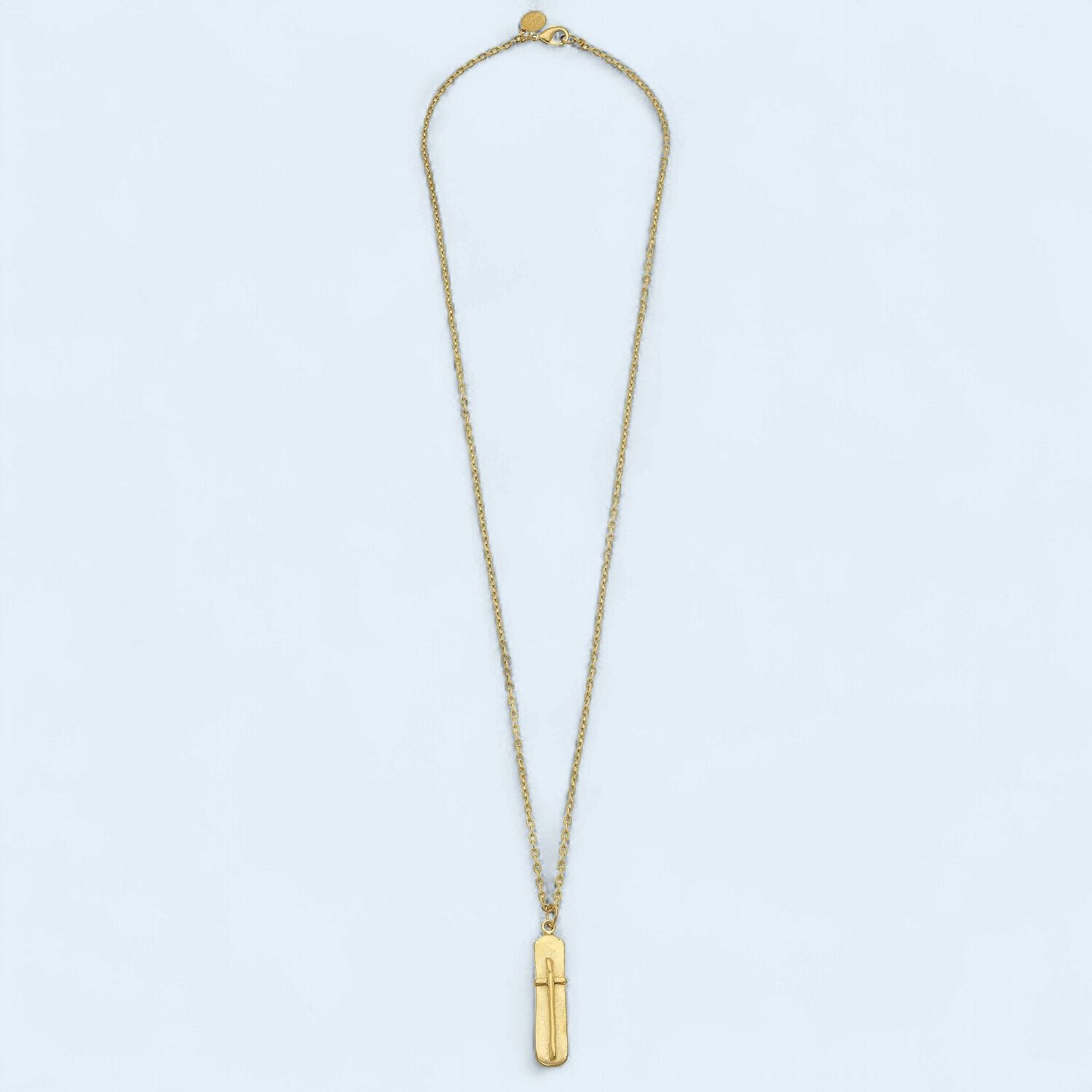 SS Cross Bar Necklace