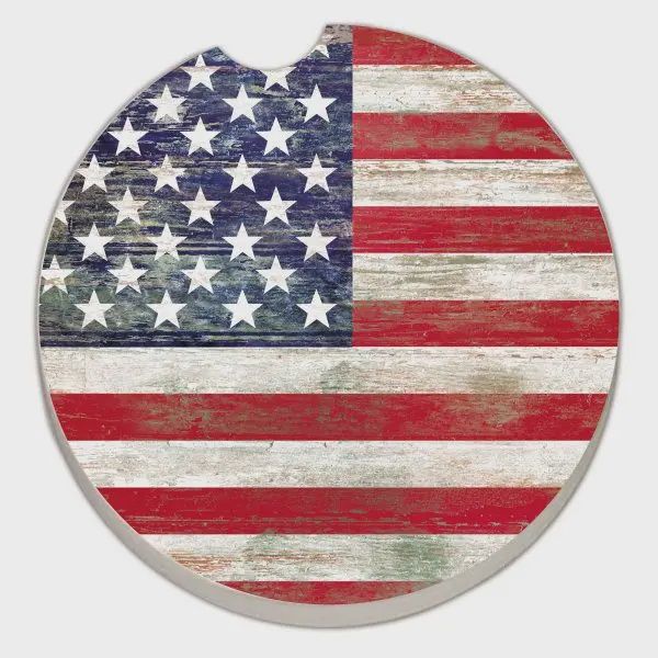 Car Coaster, Colour: American Flag