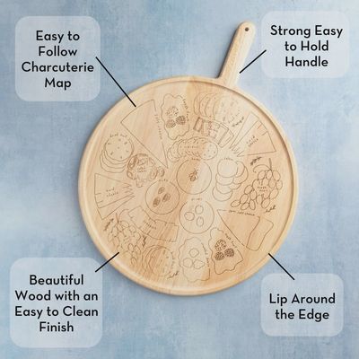 Charcuterie Map Board