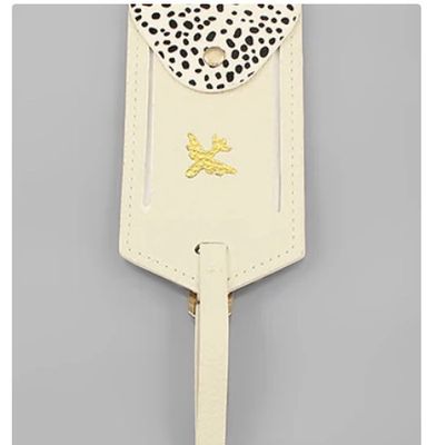 Animal Print Luggage Tag