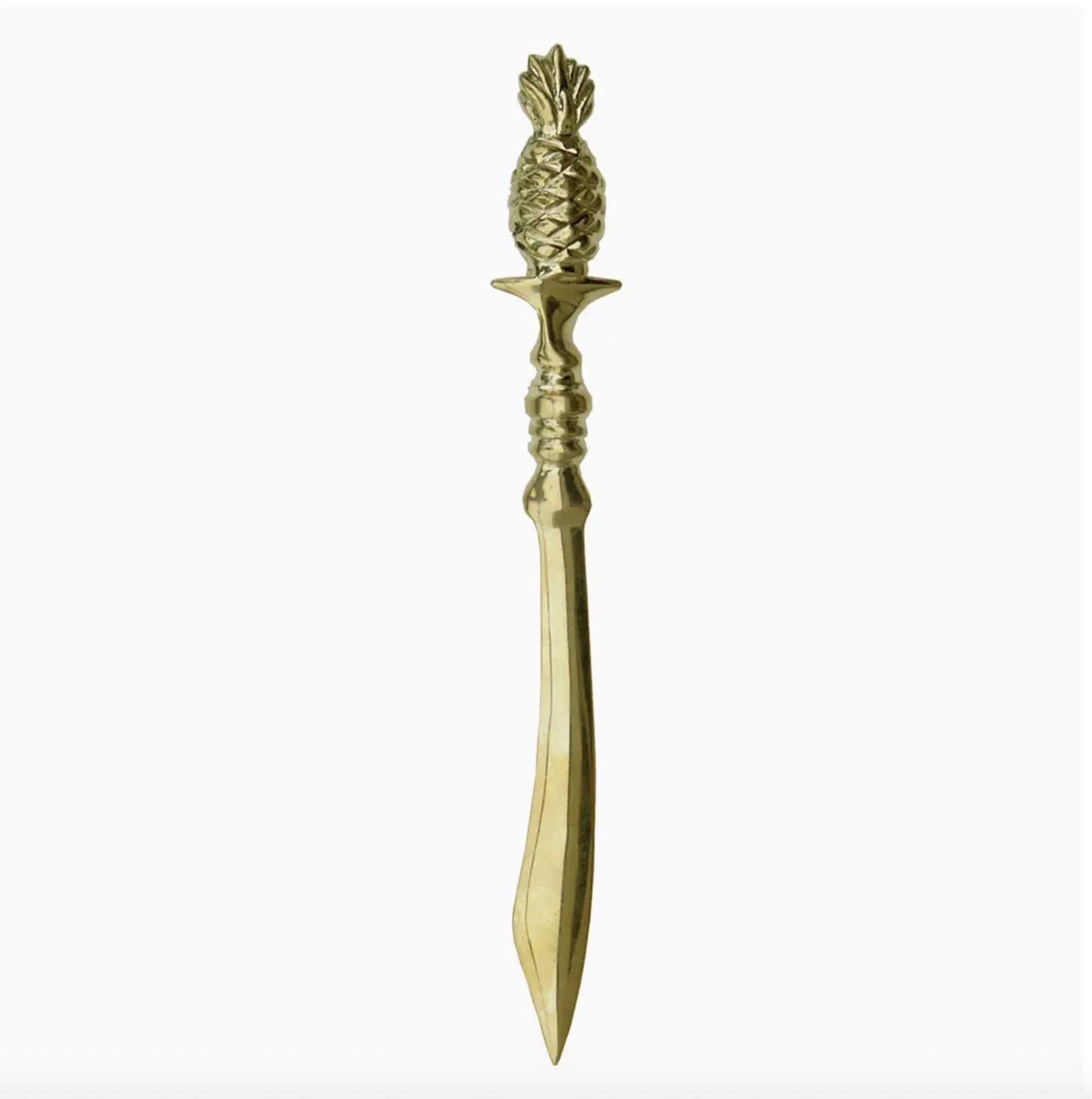 Brass Pineapple Letter Opener