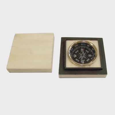 Compass Bone Box w/Lift off Lid
