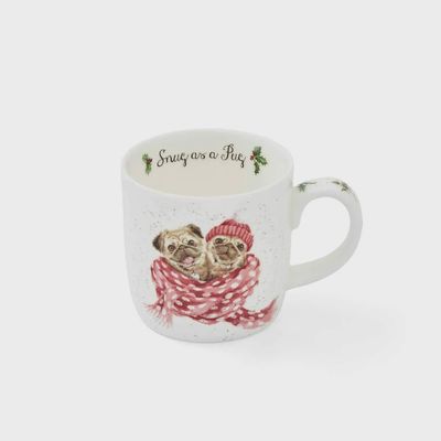 Christmas Pug Mug