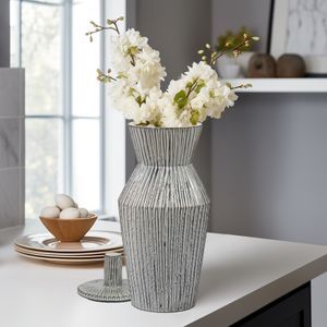 Perryman Lidded Vase - 20"