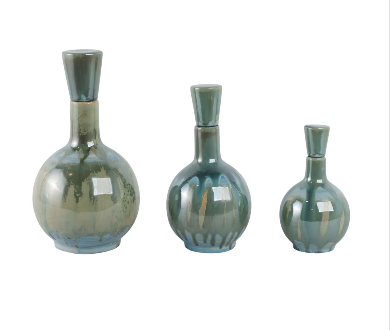 Ceramic Bottles (set of 3)