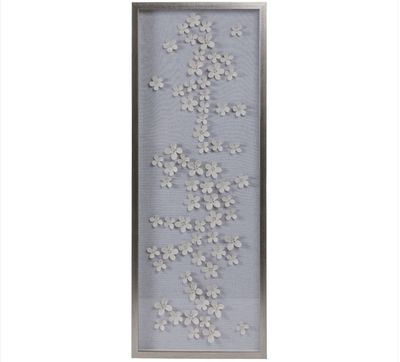 "Charney" 3D Flower Wall Piece
