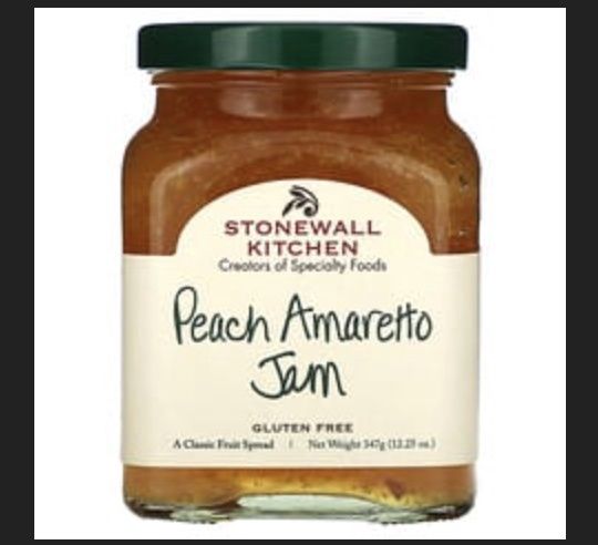 Stonewall Peach Amaretto Jam 12.25 oz