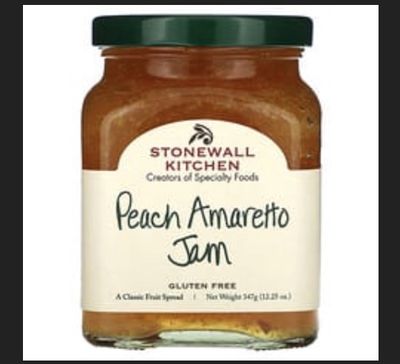 Stonewall Peach Amaretto Jam 12.25 oz