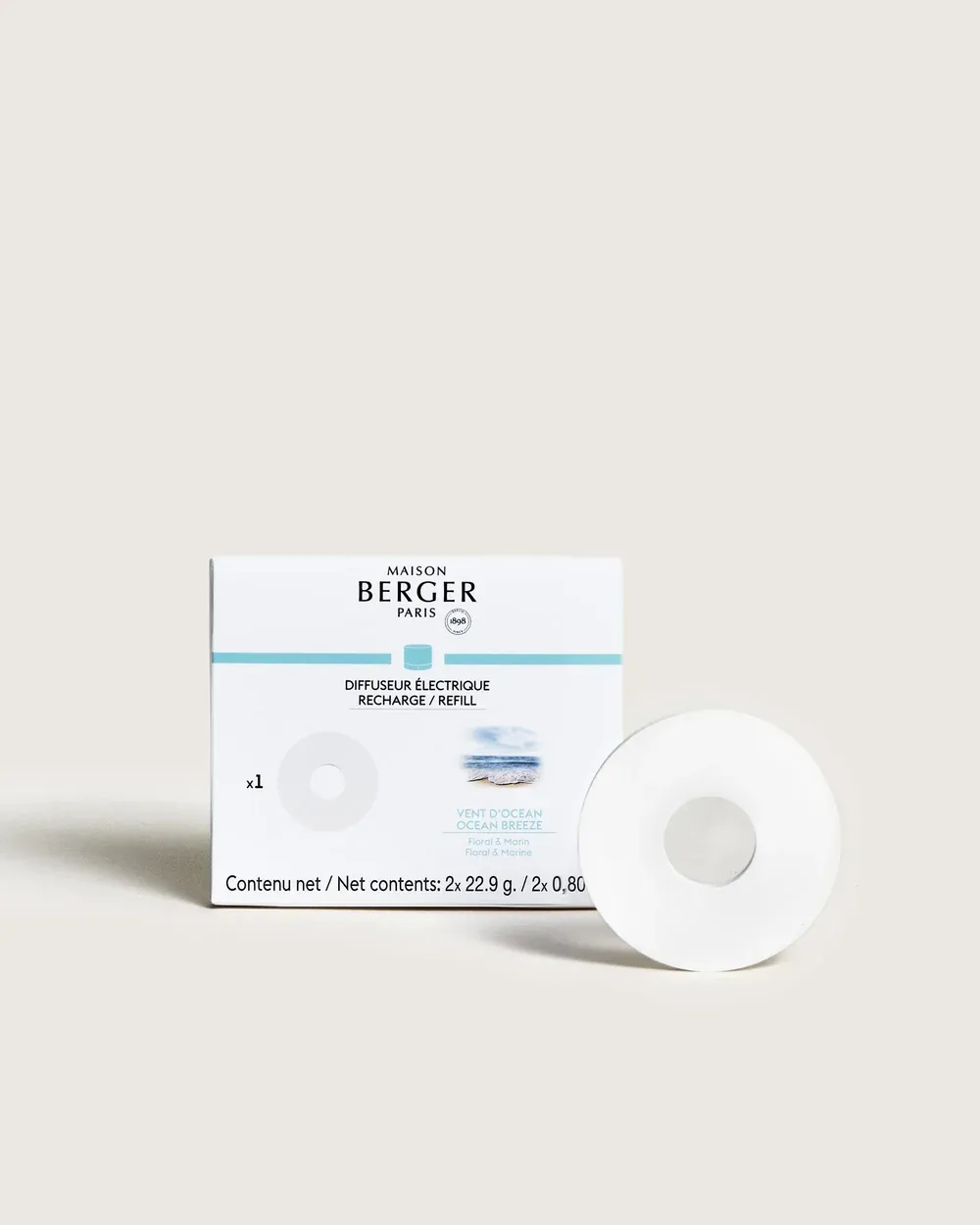 Nomad Diffuser Refill, Fragrance: Ocean Breeze