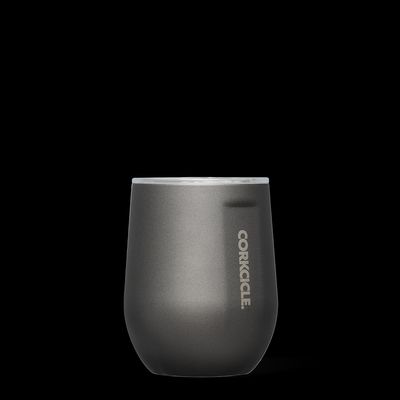 Corkcicle Stemless 12oz  Grey Ceramic Wine