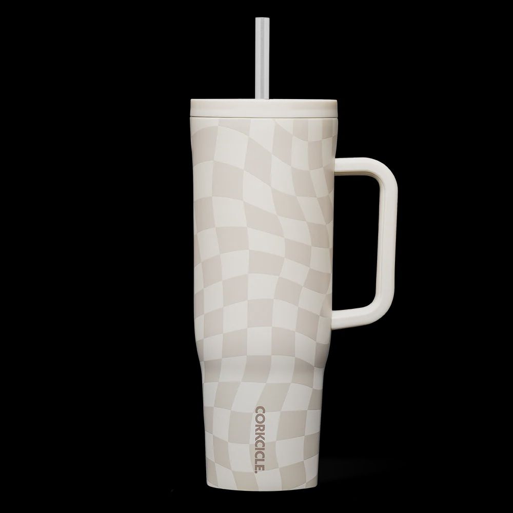 Corkcicle Cruiser 40oz Wavy Checker