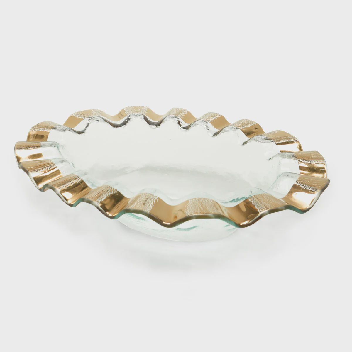 Annieglass Ruffle Wine Cooler