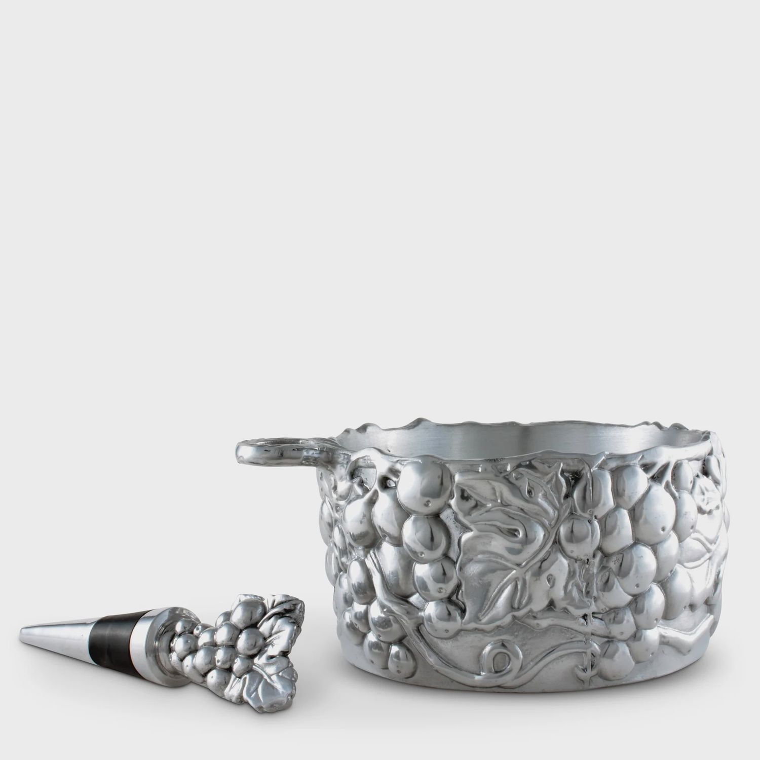 Grape Wine Caddy &amp; Stopper