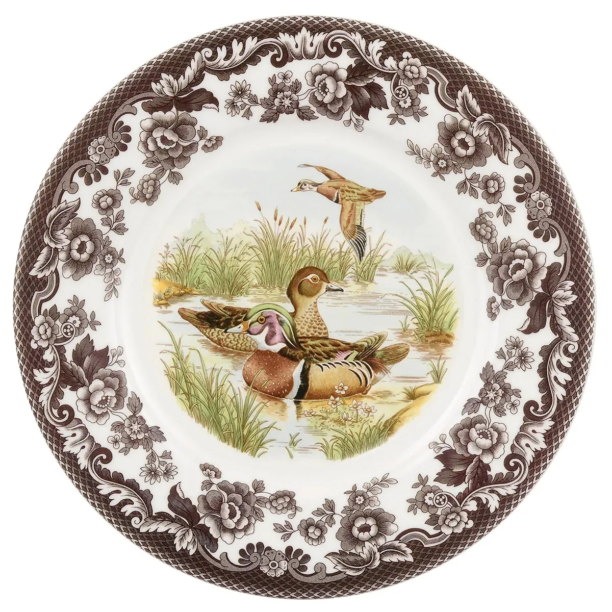 Spode Woodland Dinner Plate Wood Duck