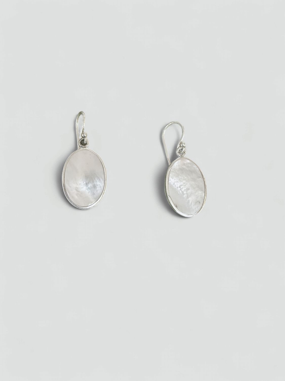 Mother of Pearl in Sterling Silver Dangle Earring