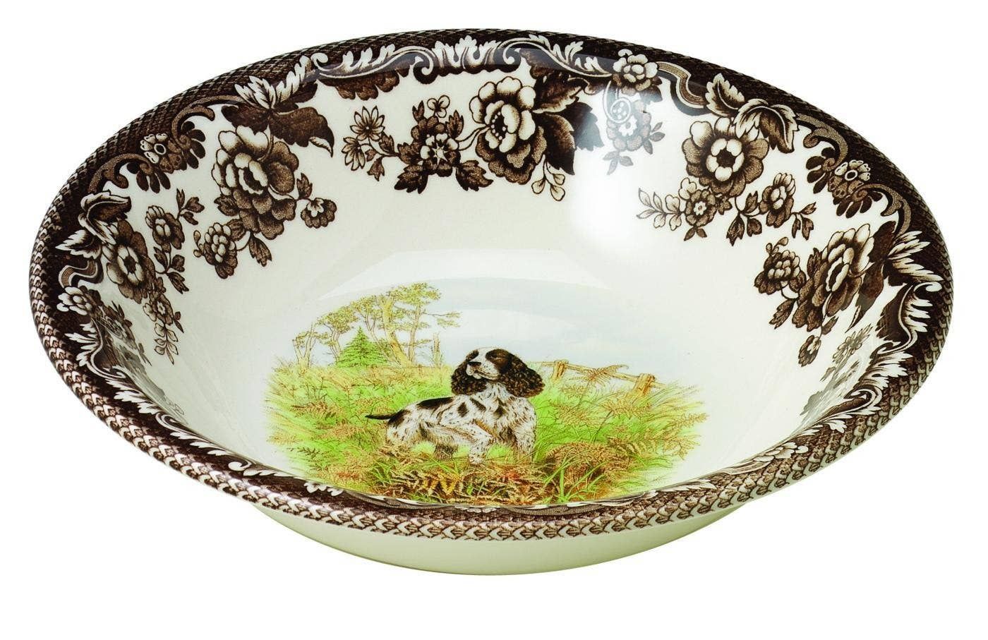 Spode Woodland Ascot Cereal Bowl English Springer Spaniel