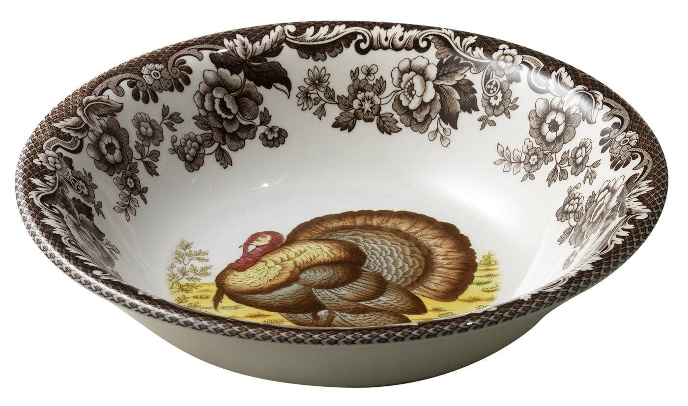 Spode Woodland Ascot Cereal Bowl Turkey