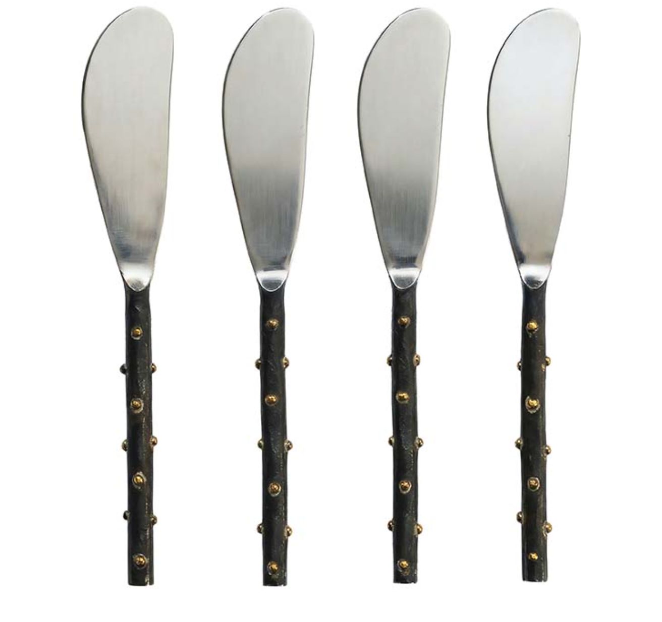 Black &amp; Gold Dot Spreader