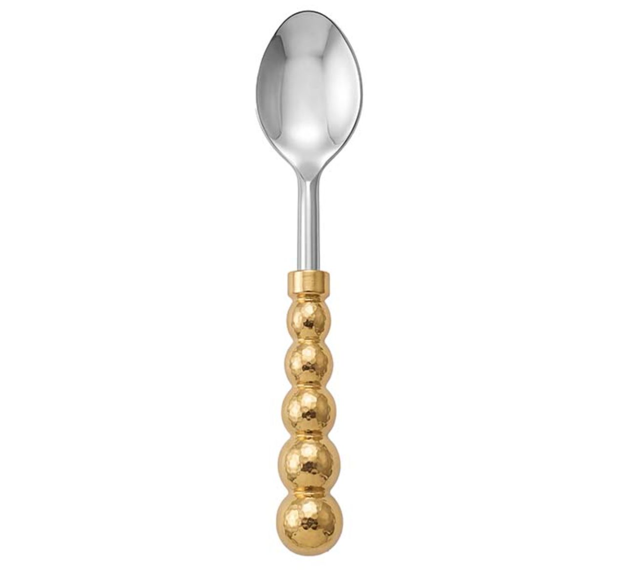 Gold Beaded Coffee Spoon