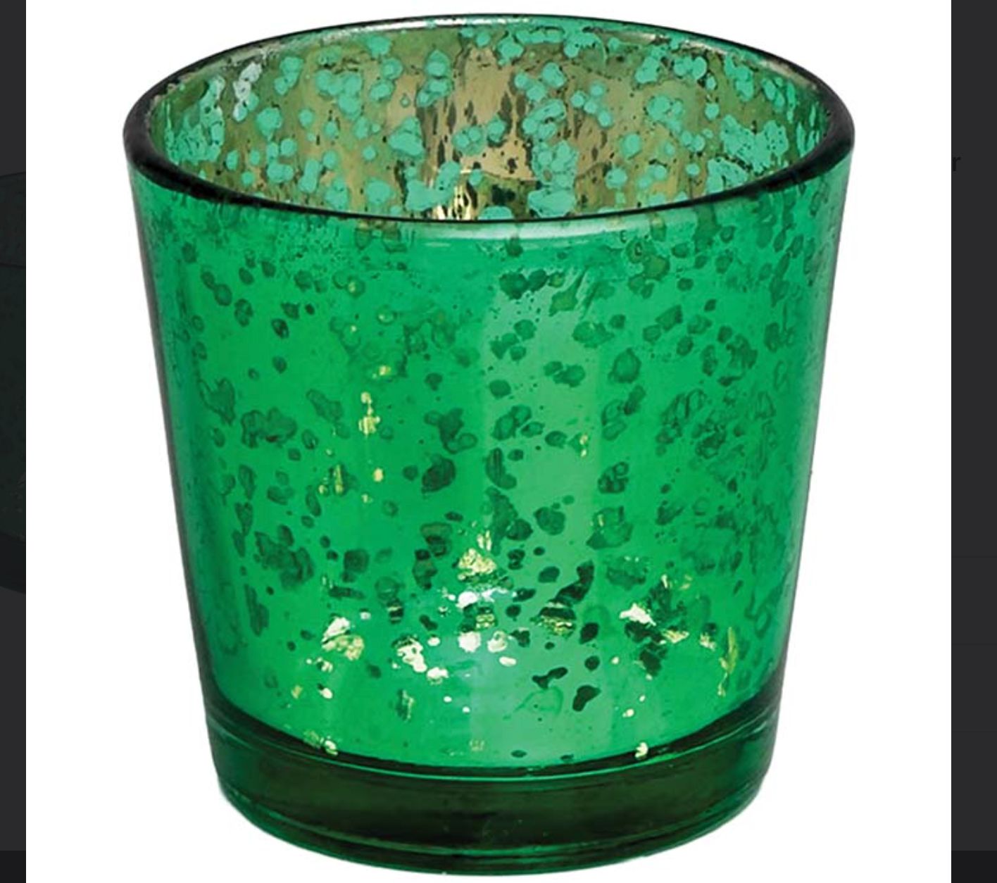 Green Votive Holder