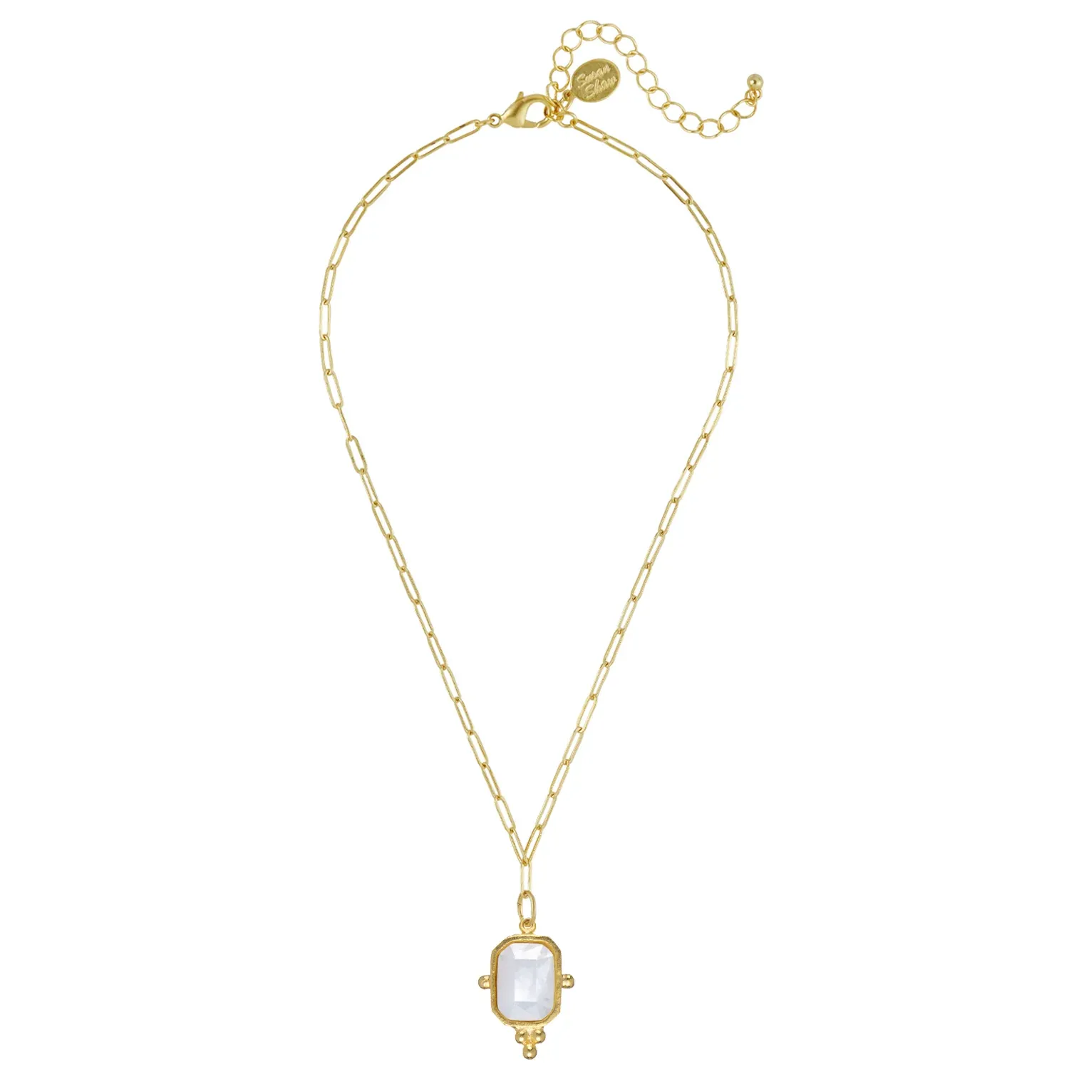 Susan Shaw Grace Paperclip Necklace