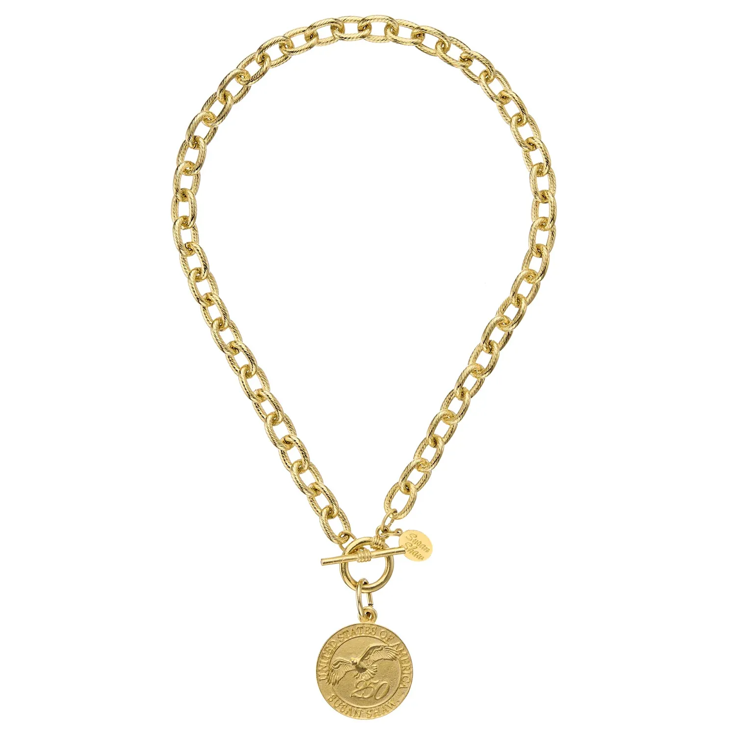 Susan Shaw USA 250 Toggle Necklace