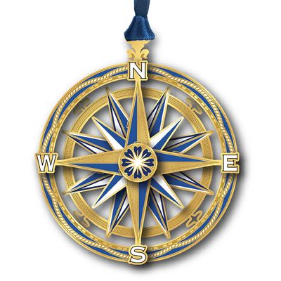 Compass Ornament