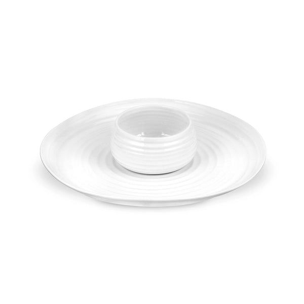 Portmerion Sophie Conran White Chip and Dip