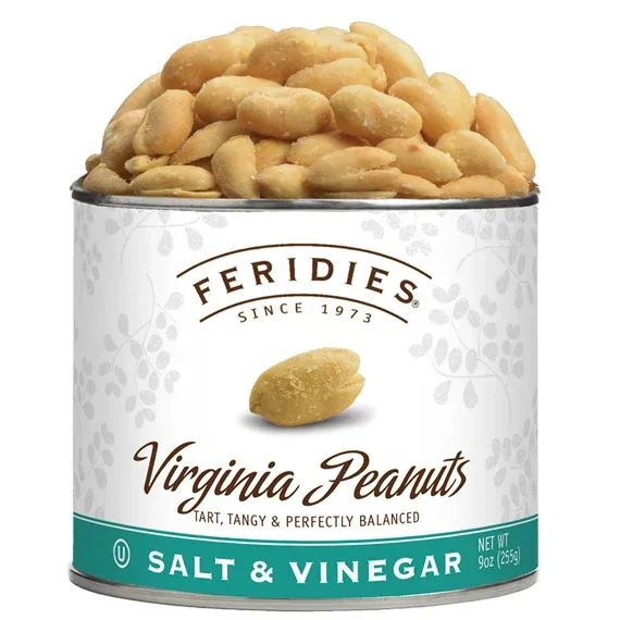 Feridies Salt &amp; Vinegar Peanuts 9oz.