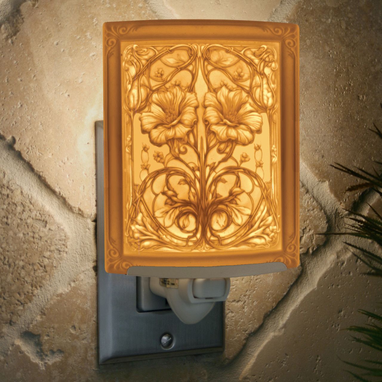 Floral Nouveau Night Light
