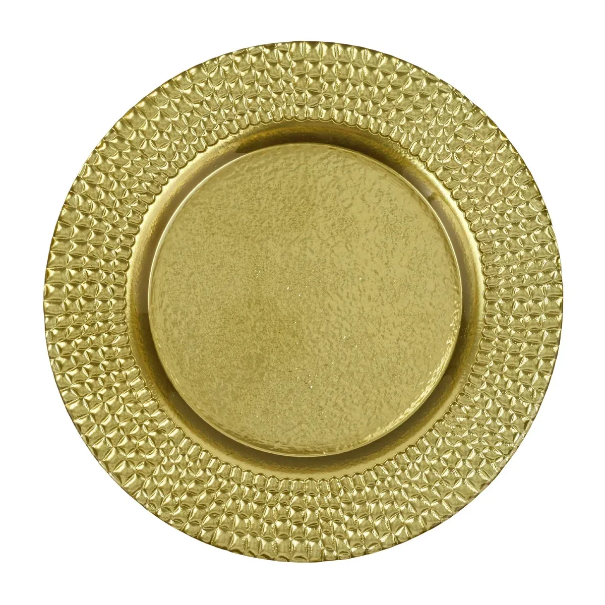Pelli Glass Gold Charger