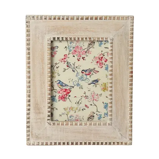 Beaded 5x7 Grey Frame