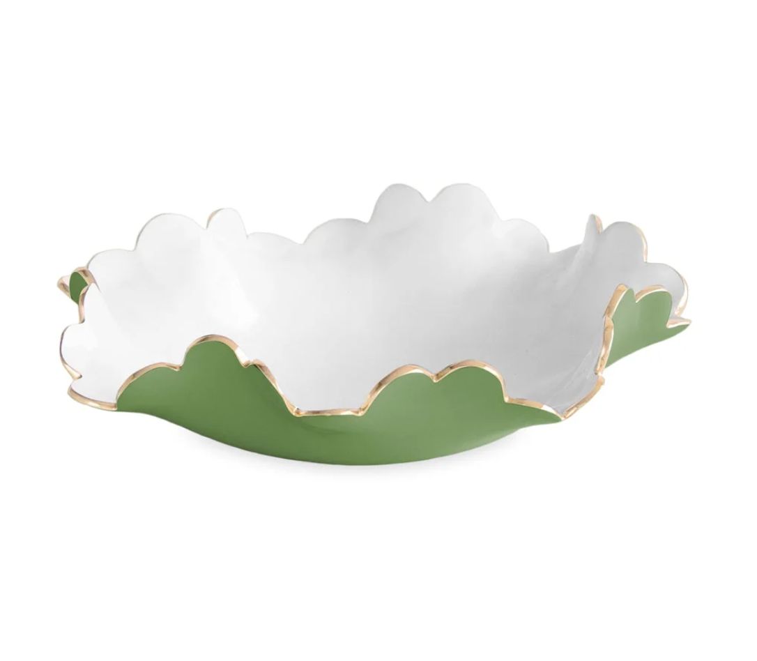 Encanto Colette Sm. Round Bowl, green