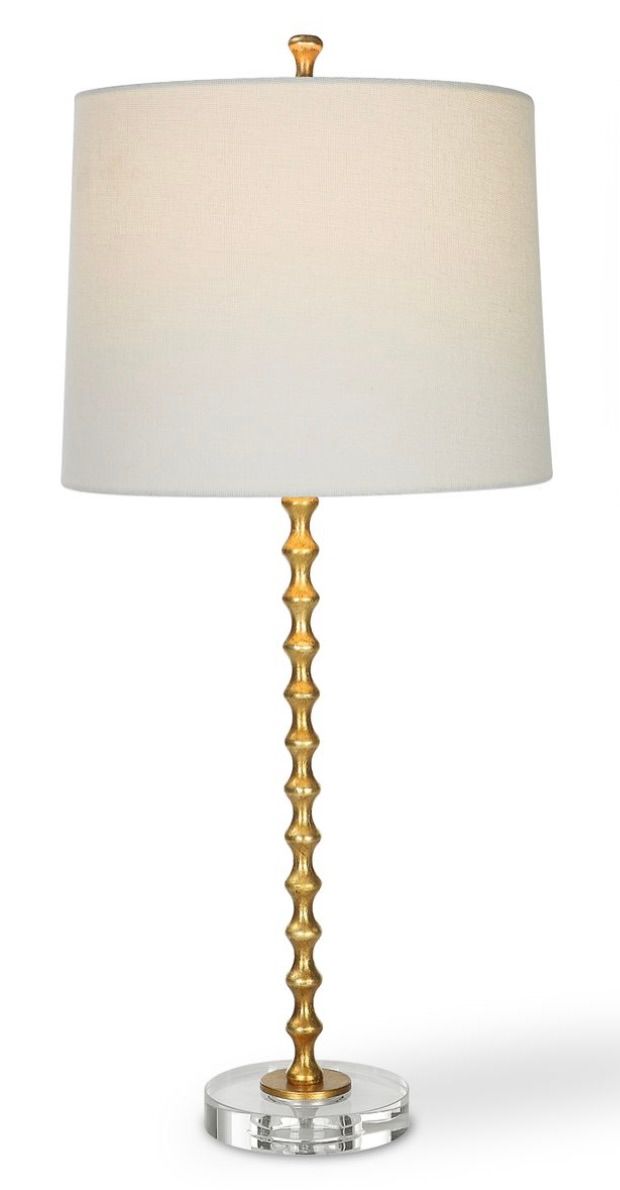 Gold Leaf Table Lamp