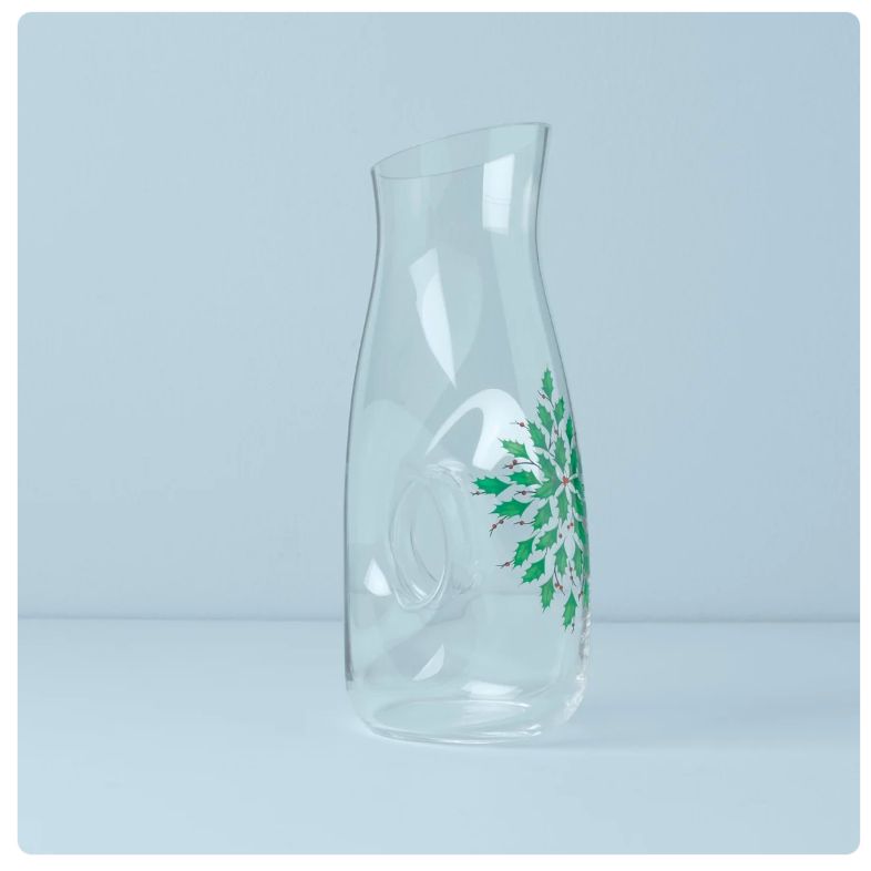 Holiday Pierced Decanter