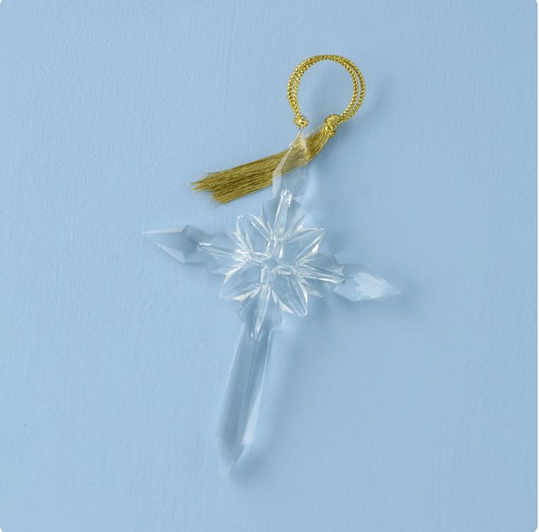 2026 Optic Cross Ornament