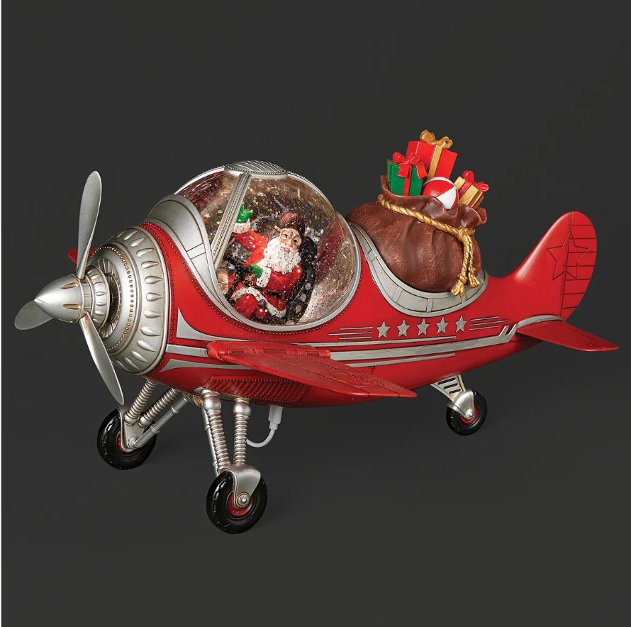 Confetti Lites Lighted Musical Gift Filled Airplane