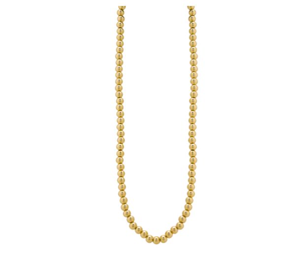Alex Carol 5MM Gold Ball Necklace