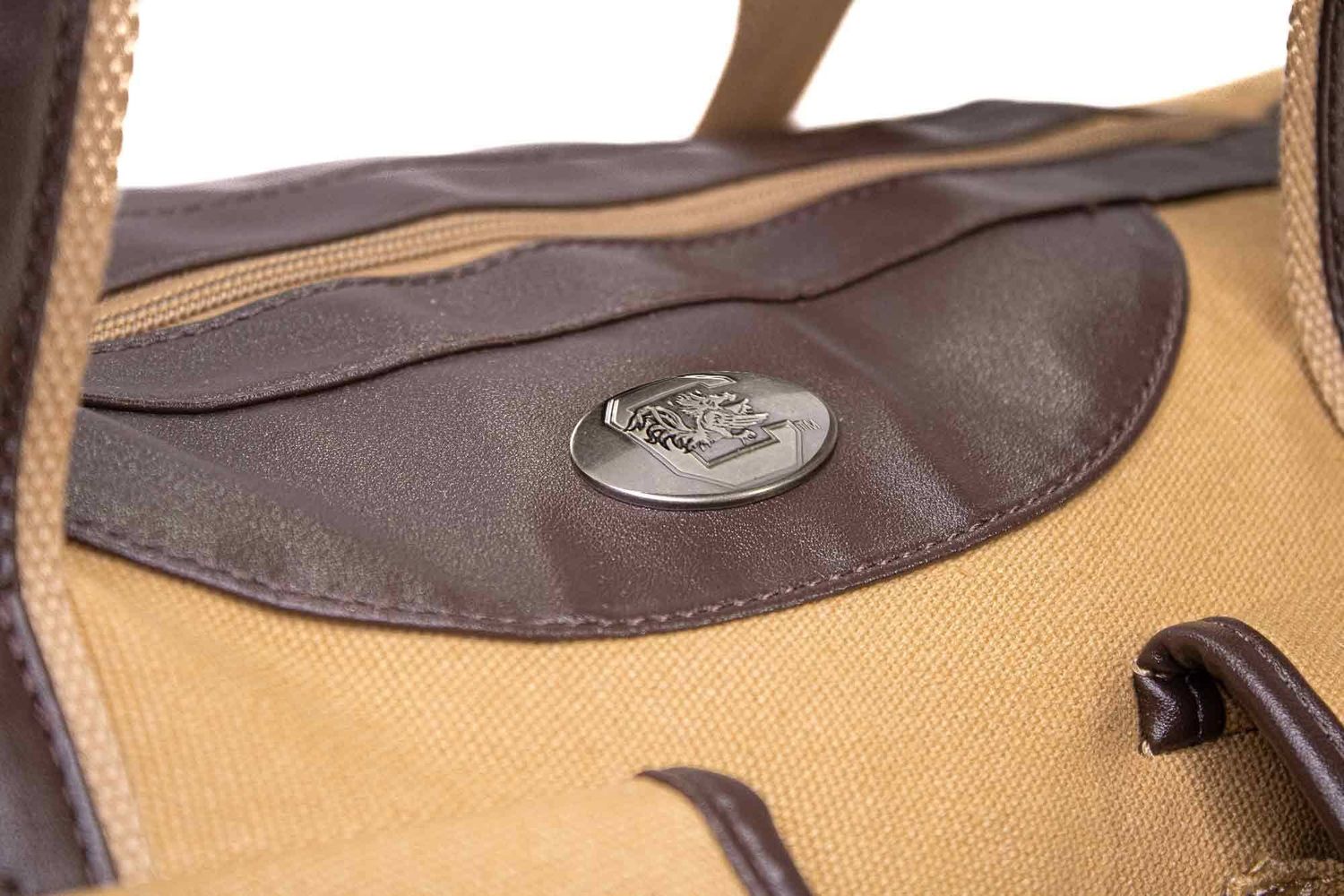 USC Gamecocks Canvas Weekender Bag, Color: Brown/Tan