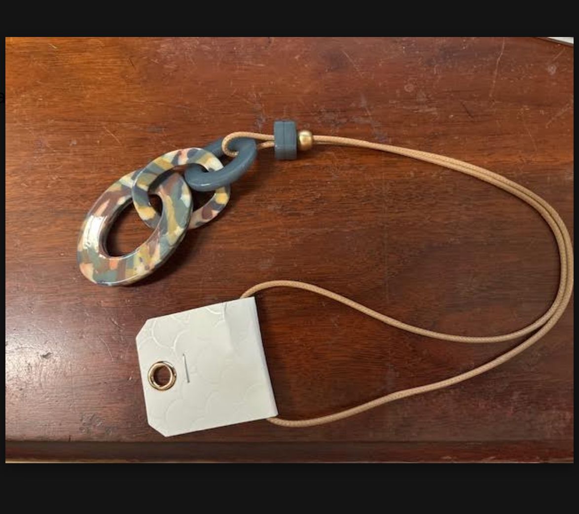 Long Camo Necklace