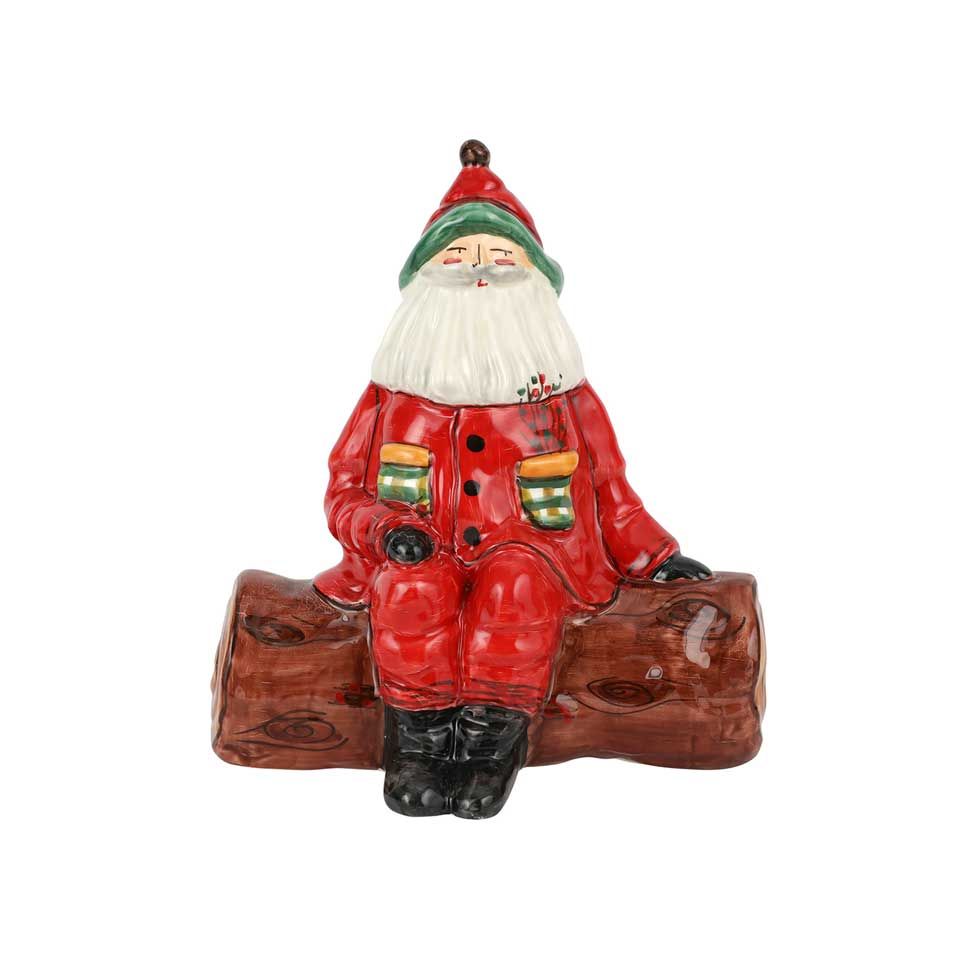 Vietri Figural Babbo Natale