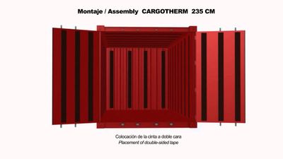 Cargo Panel kit isotérmico contenedor