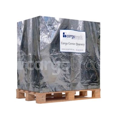 Single-use thermal pallet cover. Cargo cover oneway - Measures 1,2cmx0,8cmx1,5cm