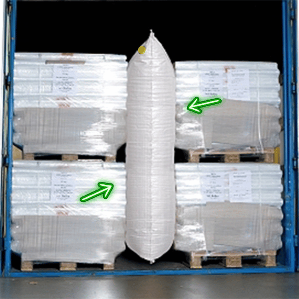 Sacos Hinchables Pallet 450 Unidades - Airbag de Rafia 90x180
