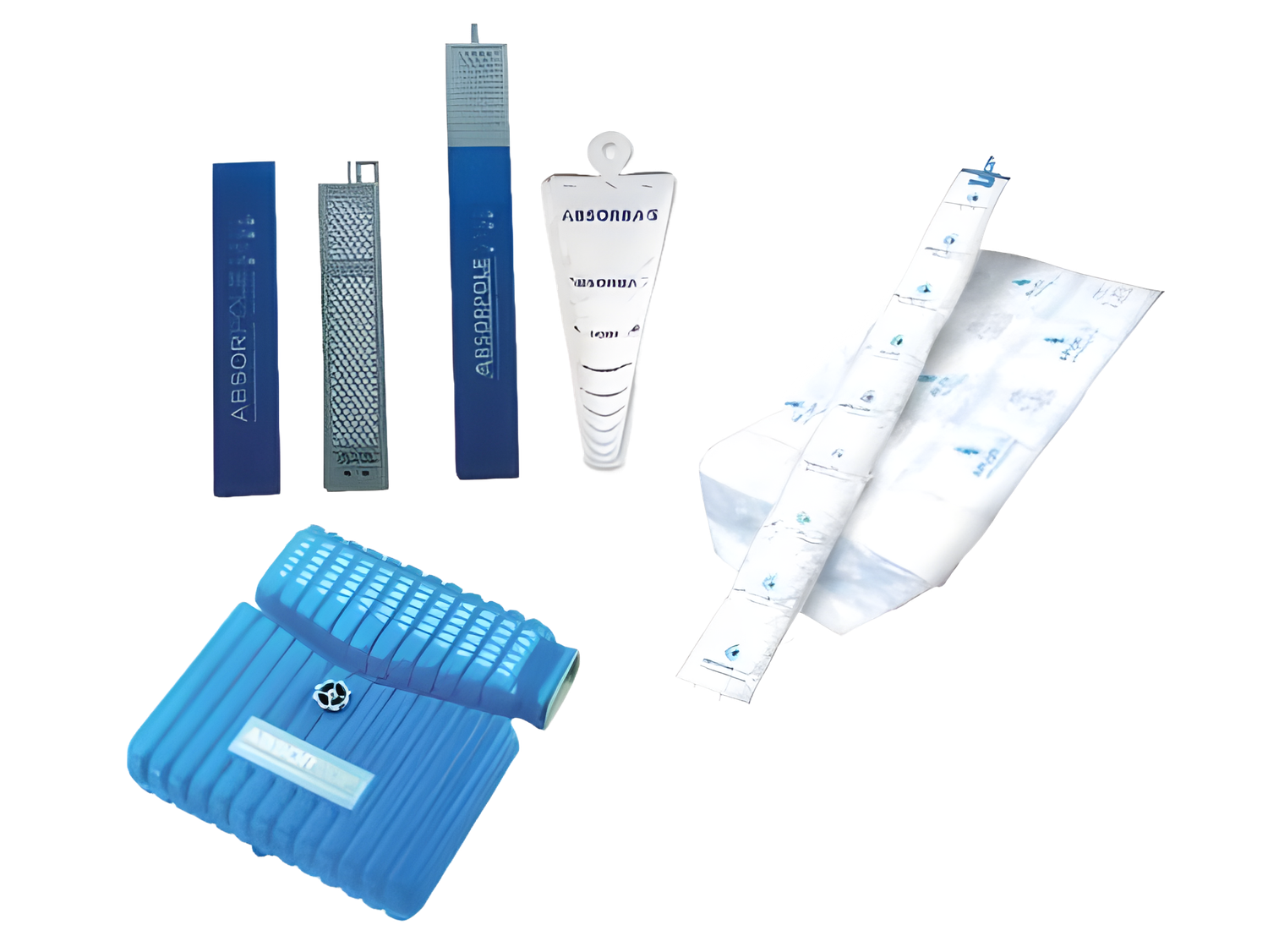 Desiccant salts for container