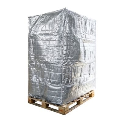 Single-use thermal pallet cover. Cargo cover oneway - Measures 1,2cmx0,8cmx1,5cm