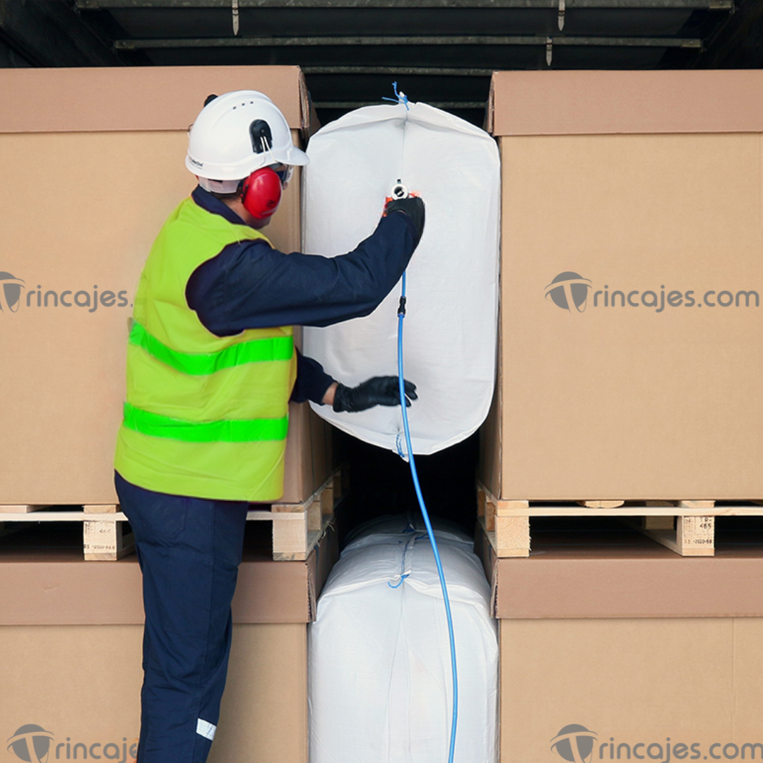 Sacos Hinchables Pallet 350 ud - Airbag de Rafia 120x180