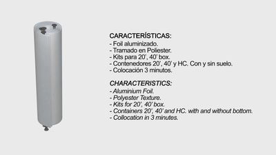 KIT CARGOTHERM PLUS - Aislante Isotérmico Para Contenedor