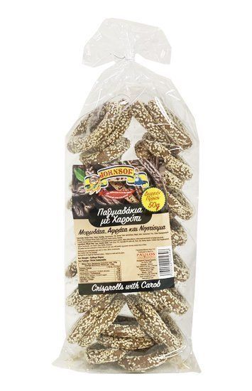 Johnsof  Sweet Crisprolls with Carob 250g